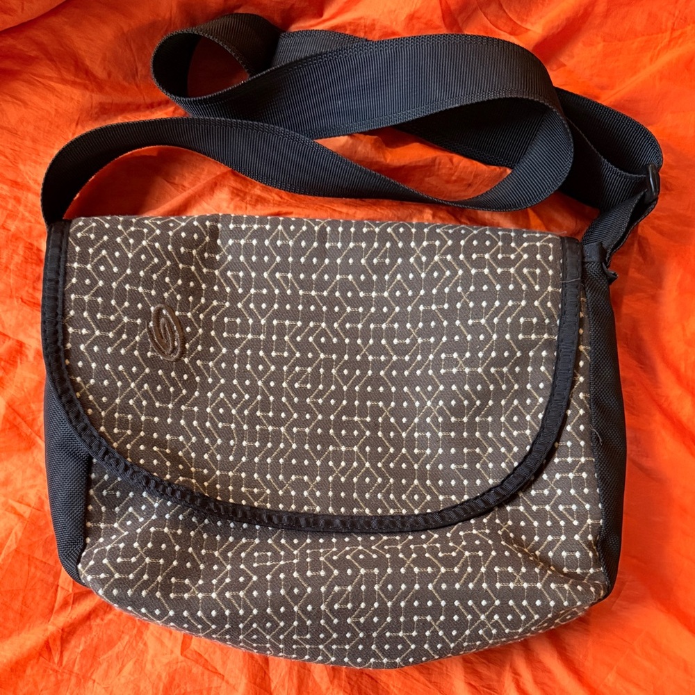 Timbuk2 Brown Patterned Crossbody Bag